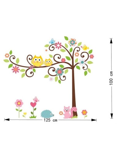 Vinilo árbol infantil 4