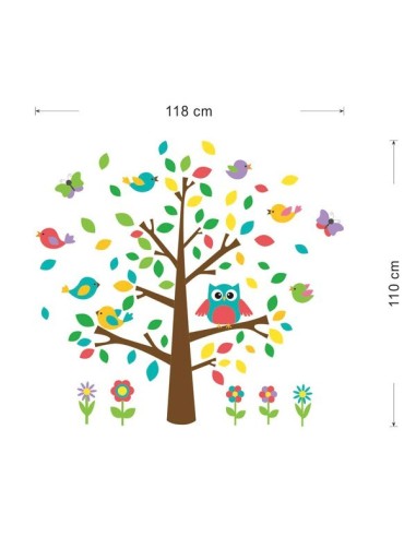 Vinilo árbol infantil 6