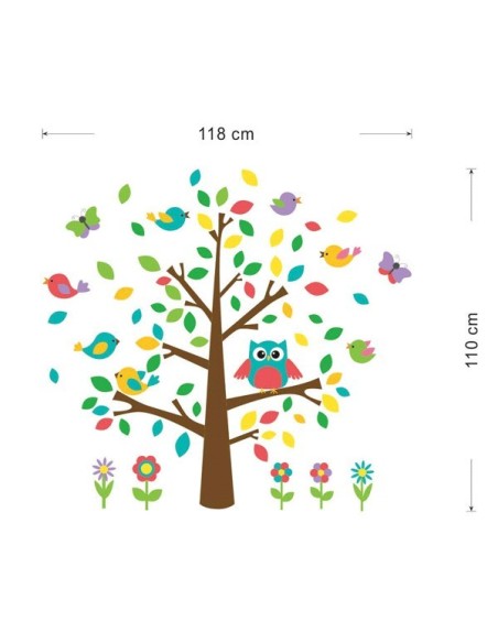 Vinilo árbol infantil 6 Vinilo árbol infantil 6