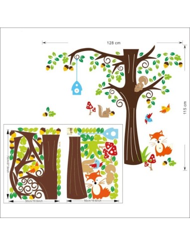 Vinilo árbol infantil 7