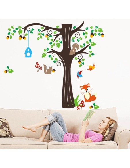Vinilo árbol infantil 7 Vinilo árbol infantil 7