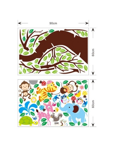 Vinilo árbol infantil 9