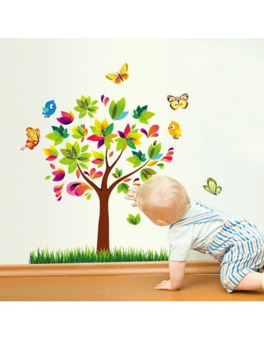Vinilo árbol infantil 10