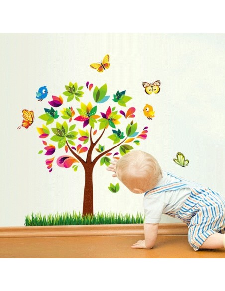 Vinilo árbol infantil 10