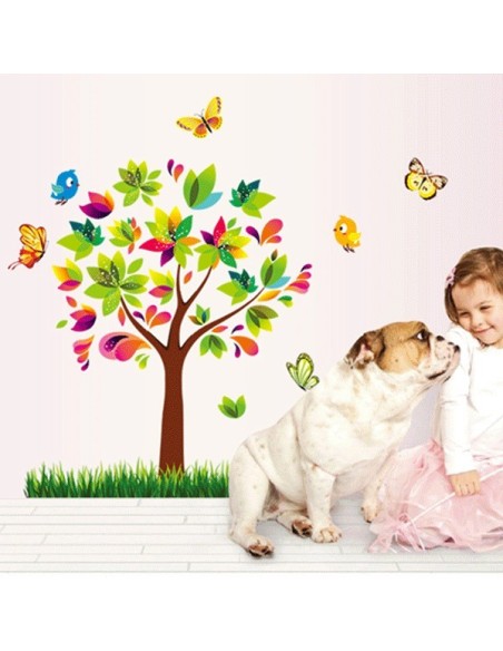 Vinilo árbol infantil 10