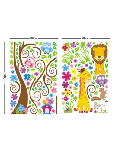 Vinilo árbol infantil 14