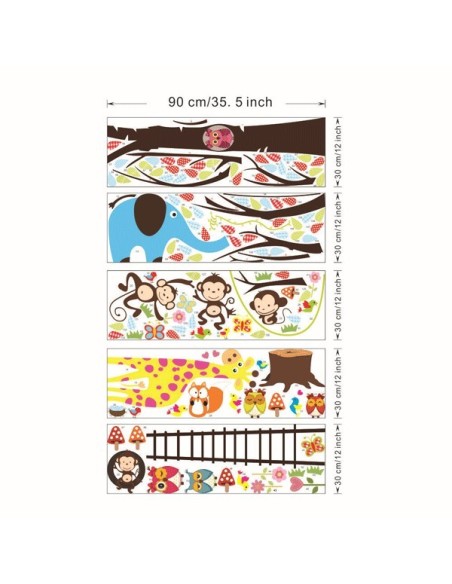 Vinilo árbol infantil 15 Vinilo árbol infantil 15