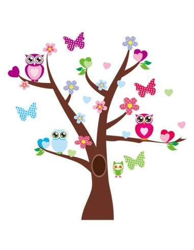Vinilo árbol infantil 16