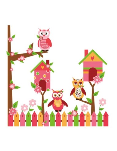 Vinilo árbol infantil 19