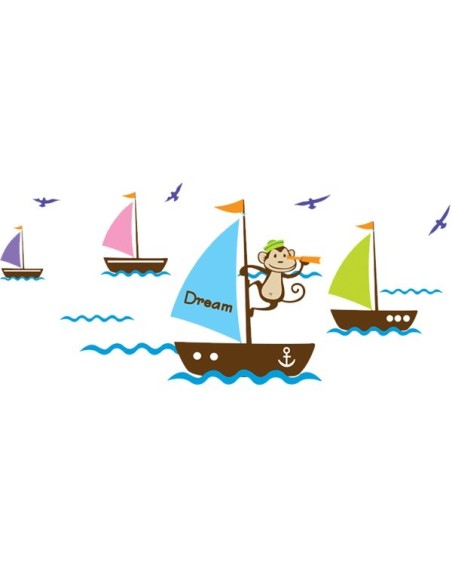 Vinilo barcos infantiles