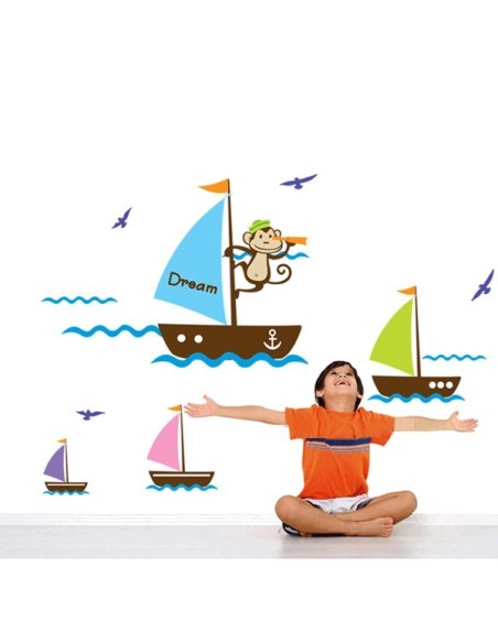 Vinilo barcos infantiles