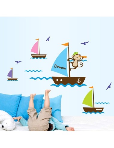 Vinilo barcos infantiles