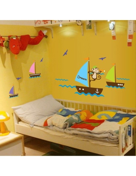 Vinilo barcos infantiles