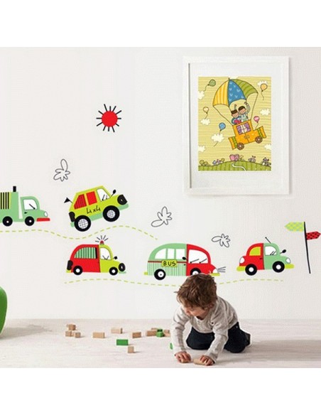 Vinilo coches infantiles