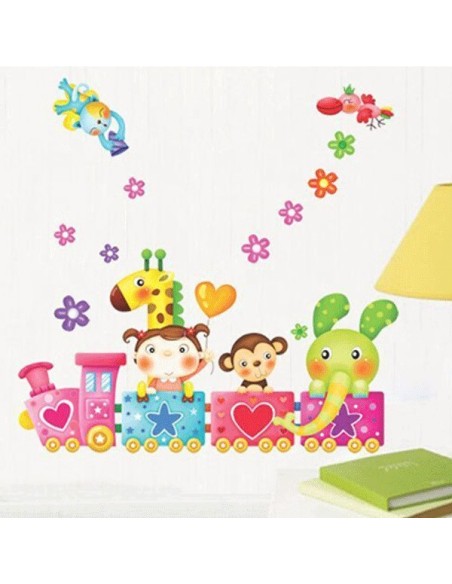 Vinilo tren infantil 1