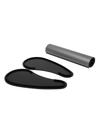 Mostrador expositor promocional curvo