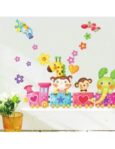Vinilo tren infantil 1 2
