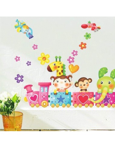 Vinilo tren infantil 1