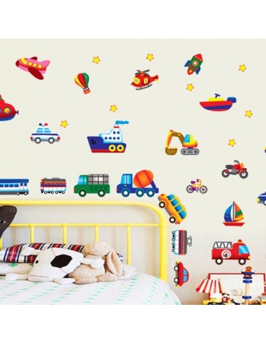 Vinilos vehículos infantiles