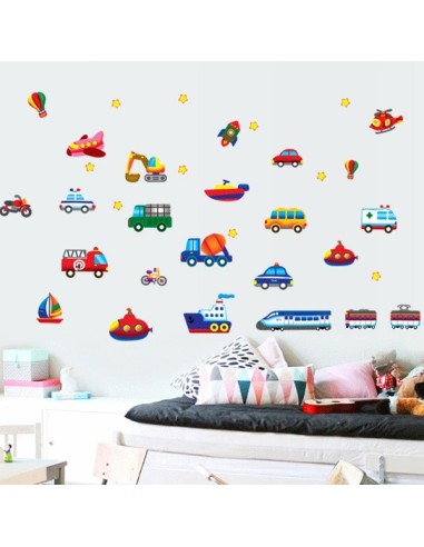 Vinilos vehículos infantiles