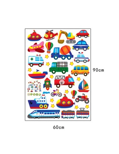 Vinilos vehículos infantiles