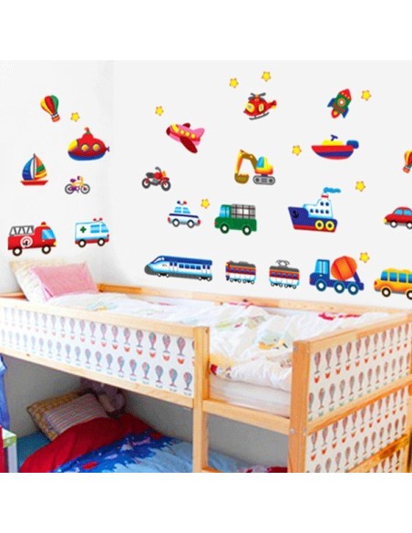 Vinilos vehículos infantiles