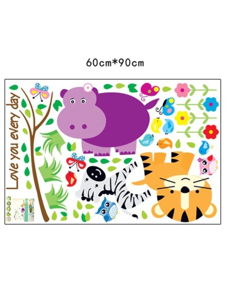 Vinilo hipopótamo infantil Vinilo hipopótamo infantil