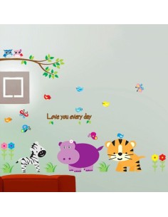 Vinilo hipopótamo infantil 2