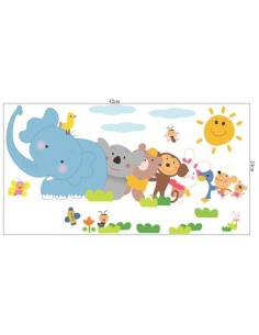 Vinilo elefante infantil 1 2