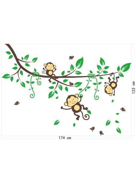 Vinilo monos infantiles 1 Vinilo monos infantiles 1