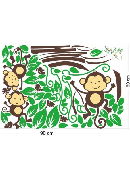 Vinilo monos infantiles 1 Vinilo monos infantiles 1