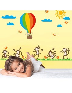 Vinilo monos infantiles 2