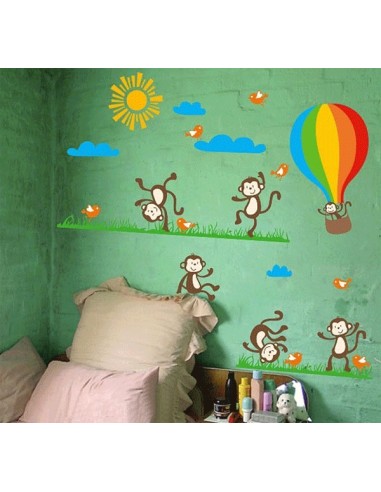 Vinilo monos infantiles 2