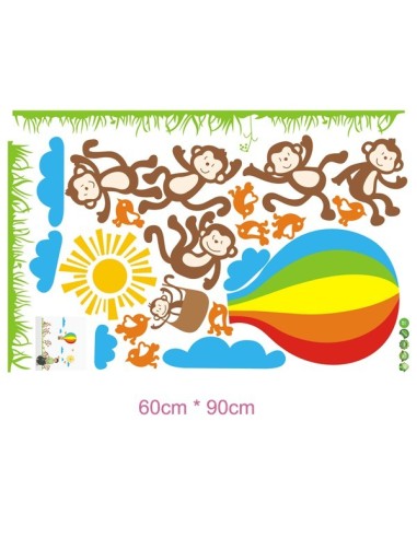 Vinilo monos infantiles 2