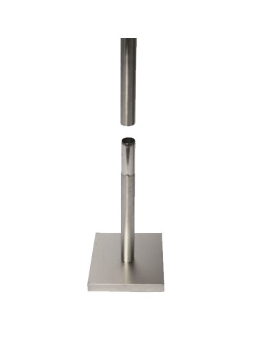 Portamenús de madera para suelo