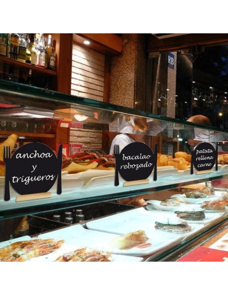 Pizarra para precios (3 unds.)