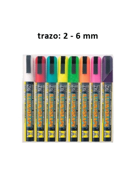 Rotuladores de tiza líquida fino