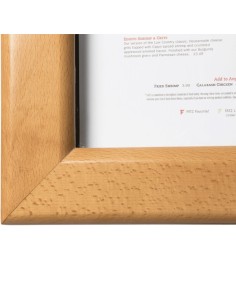 Portamenús con leds para pared 2