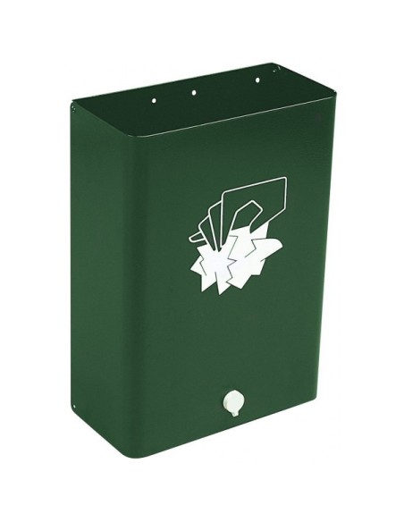 Papelera para garaje y exterior