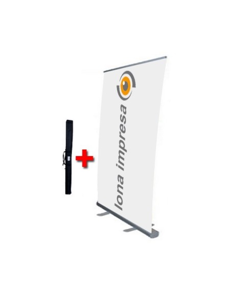 Roll up con lona 150 x 200 cm