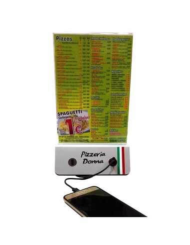 Porta gráficas DIN A5 con USB