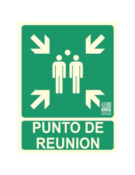 Señal punto de reunión