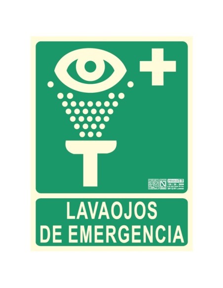 Señal lavaojos
