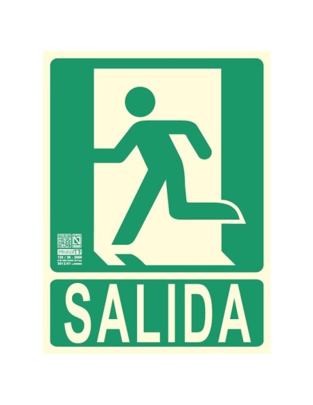 Señal salida de emergencia izquierda Señal salida de emergencia izquierda