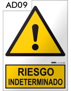Señal de riesgo indeterminado