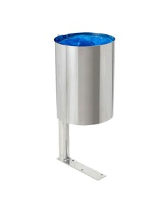 Papelera acero anticorrosión 2