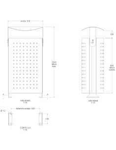 Papelera con sombrero 2