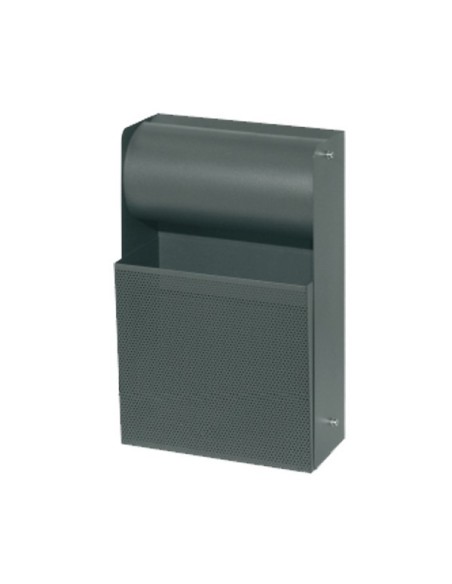Papelera pared con cenicero