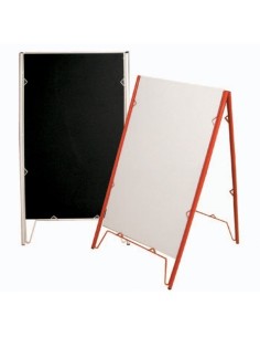 Caballetes publicitarios de colores 2