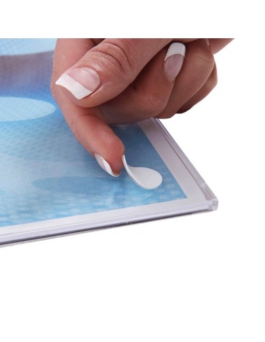 Porta hojas para cristal